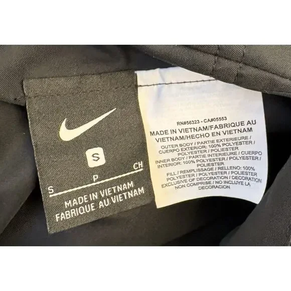 Nike Golf Reversible Synthetic Fill Golf Jacket 932309-010 Small